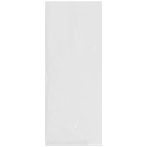 Plymor Flat Open Clear Plastic Poly Bags Pack of 100 12 x 30 2 Mil 